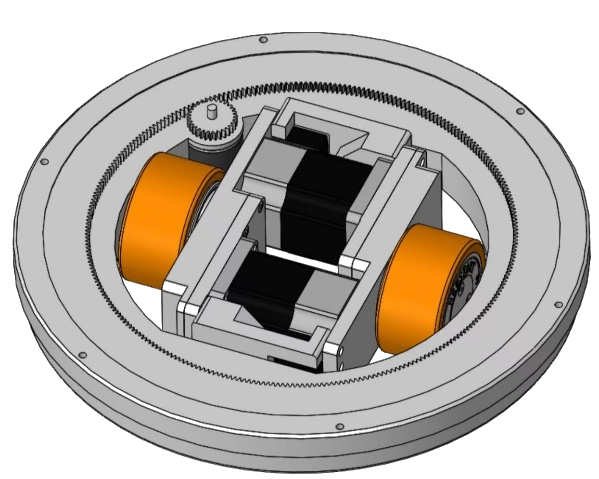 ZICORE drive wheel product stage