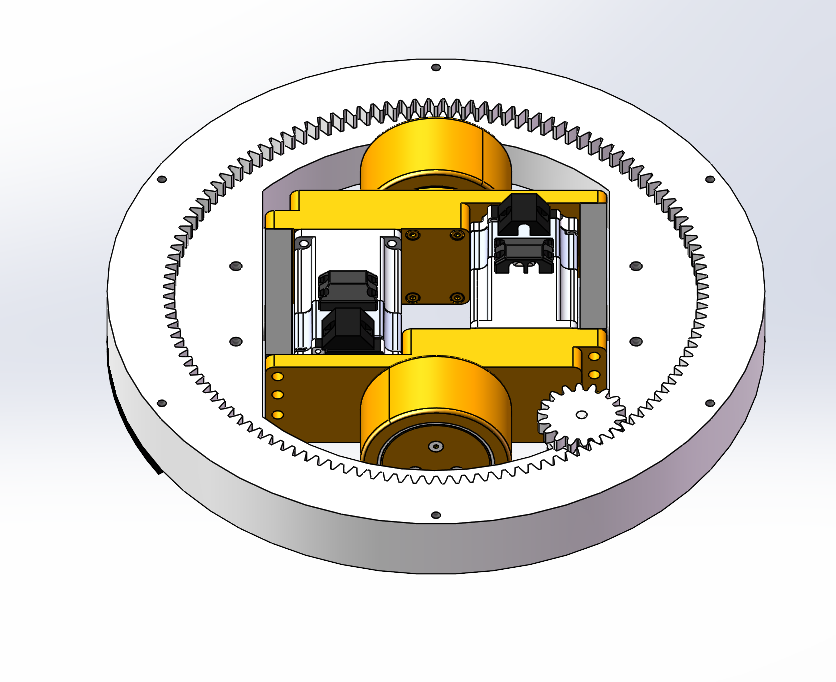Sorting Robot Omni Chassis