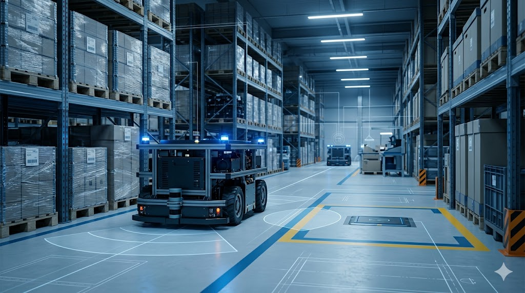 AGV application floor